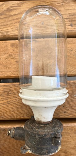 Bakelit lampe sockel glas - sockel,