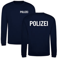 POLIZEI Sweatshirt Pullover verschieden Shirtfarben / Druckfarben P2