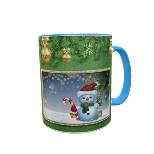 Schneemann weihnacht zwei - -,