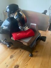 Berkel Schneidemaschine Red line 220 Schwarz inkl.Holbrett mit Edelstahlplatte