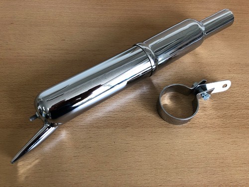 Auspuff mit schelle für - auspuff,