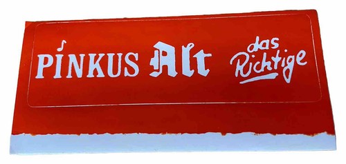 Pinkus alt das richtige - alt, richtige“