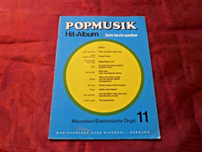 POPMUSIK Hit-Album 11 Noten