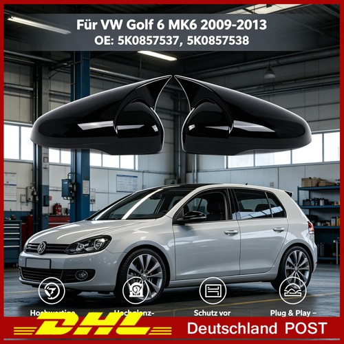 Gehäuse glanz schwarz - l+r,