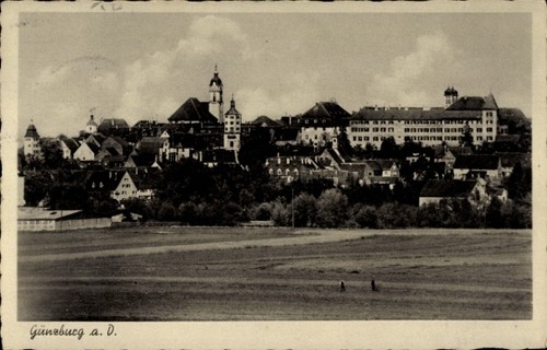 Günzburg der donau - ak,