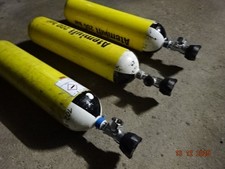 3x Atemluftflasche