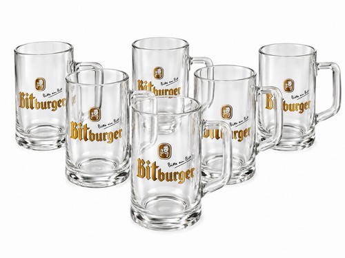 Bitburger bierkrüge mit - bitburger,