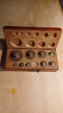 Alte Messing-Gewichte im