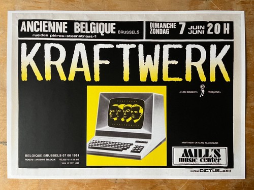 Kraftwerk brussels ancienne - brussels,,