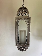 Marokkanischer Kerzenständer / Windlicht / Laterne - klarglas