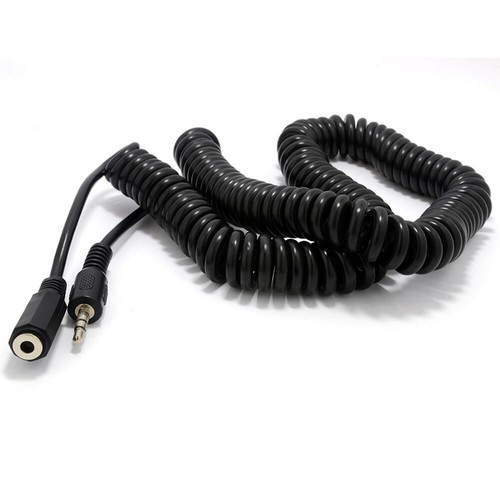 Spiral 5mm stereo stecker - stereo,