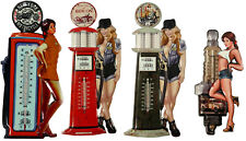 Blech Thermometer Route 66