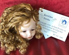 Puppen Perücke KU 32-33 cm