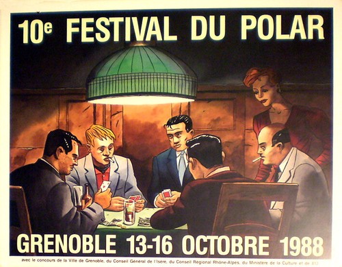 Loustal ausstellungsplakat von - ausstellungsplakat,