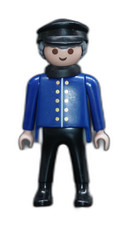 Playmobil Figur Zug Bahnhof
