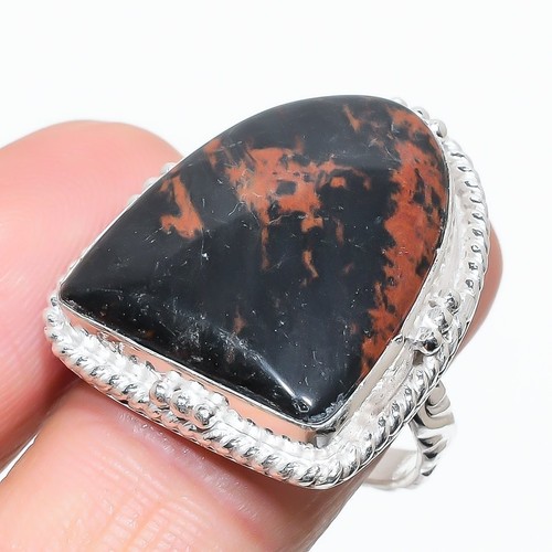 Mahagoni obsidian edelstein - obsidian,