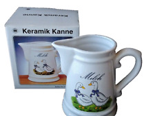 Buthe Keramik Kanne Krug Milch Milchkrug Gänse Nr. 315150 NEU & OVP