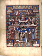 Evangeliar Heinrich des Löwen - Krönungsbild