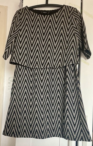 Mango kleid 36 zickzack - gr.,