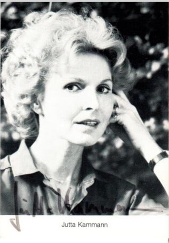 Autogramm jutta kammann - autogramm,