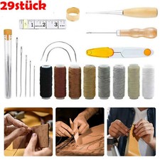 29 X Stück Leder Werkzeug