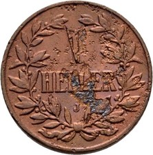 Deutsch Ostafrika 1 Heller