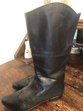 Damen Stiefel/Ralph Harrison/Leder/Gr.37/Schwarz/Gebraucht