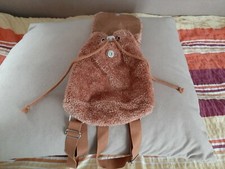 Nici Kuscheliger Kinderrucksack hellbraun  NEU mit Etikett