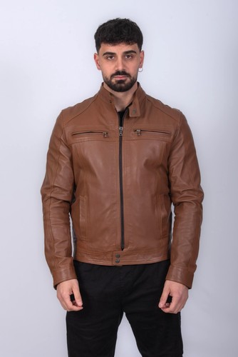 Herren lederjacke leder - lederjacke,