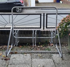 Fahrradständer Zweibeinständer für 6 Fahrräder. Schwer, verzinkt