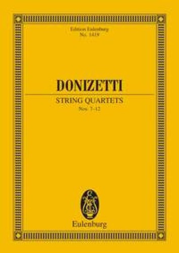 String quartets study score - study, 2