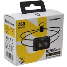 Nitecore NU20 Classic LED Kopflampe, Stirnlampe, Headlamp, USB-C, max. 360 Lumen