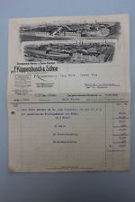 Schalker Herd- und Ofen-Fabrik F.Küppersbusch,  Rechnung 1913
