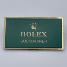 Rolex Submariner Gmt-Master Datejust Explorer Nummernschild Messe Display Plaque