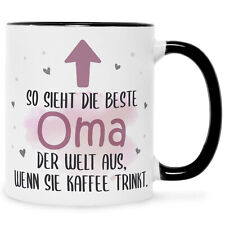 Bedruckte Tasse mit Spruch -