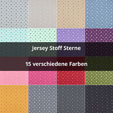 Jersey Stoff Sterne