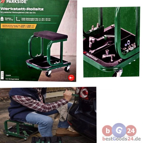Werkstatt rollsitz bis 125kg - rollsitz,