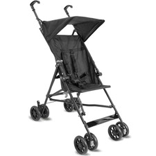 LITTLE ONE Kinderwagen Buggy Reisebuggy Schwarz Babyschale 114 x 45 x 81 cm996