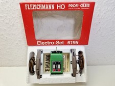 Fleischmann 6195 Elektro-Set 2x Weichenantrieb Stellpult Originalverpackt D69