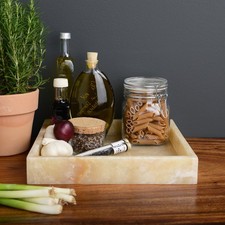 Onyxmarmor Tablett 30 cm