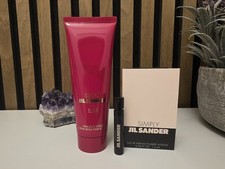 Luxusproben Jil Sander Simply Body Cream & Parfum Probe set