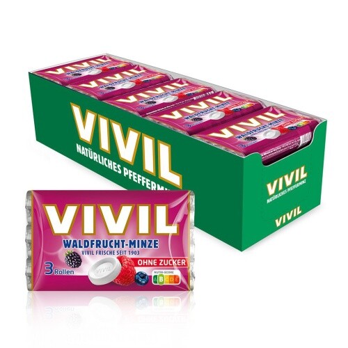 Vivil waldfrucht minze - vivil, waldfrucht-minze