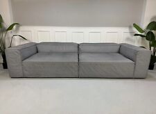 Bolia Cosima Sofa Designer Grau Stoff Couch große Ecke