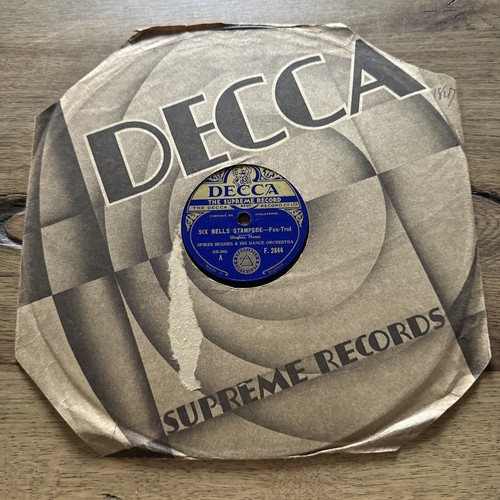 Schellack platte spike hughes - schellack,