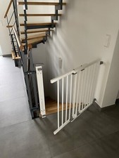 Neues Geuther verstellbares Treppenschutzgitter Plus bis 107 cm in weiß 2733