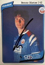 Autogrammkarte  Benno Dietze