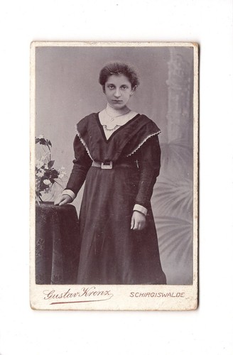 Cdv foto damenportrait - cdv,