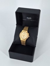 Vintage - Junghans Alarm - Herrenarmbanduhr - vergoldet - gereinigt & neue Batt.