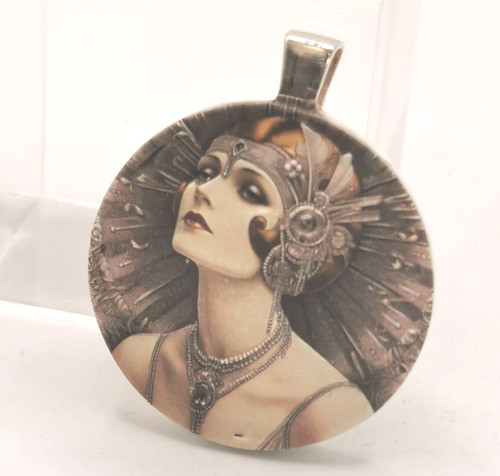 Jugendstil art deco - deco, medaillon