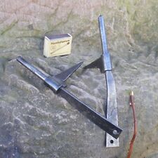 alte Torangel geschmiedete Türangel Stützkloben 9mm Dornmaß Länge 202mm
